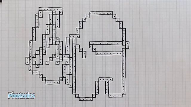 COMO DIBUJAR RED IMPOSTOR FNF PIXEL ART - PIXELADOS смотреть онлайн