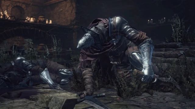 Dark Souls 3 Abyss watchers and summoning NPC Black hand Gotthard смотреть онлайн