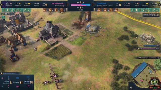 FINALS $25,000 Age of Empires IV Tournament TEC II - MarineLord vs 1Puppypaw - Match 5 смотреть онлайн