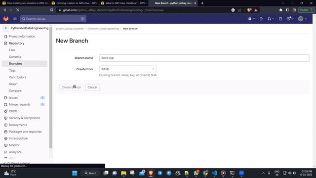 Class01a Gitlab project setup смотреть онлайн