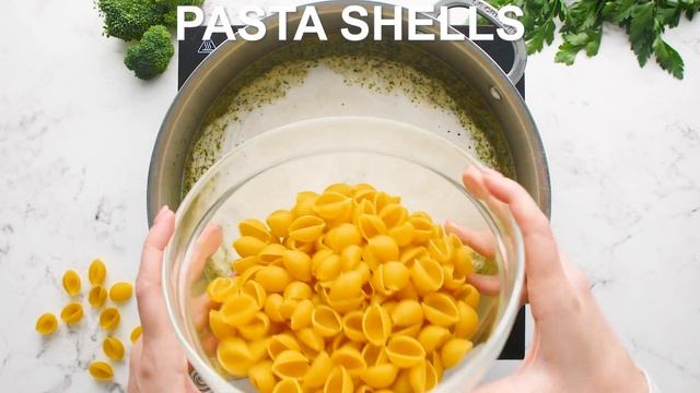 CREAMY BROCCOLI PASTA смотреть онлайн