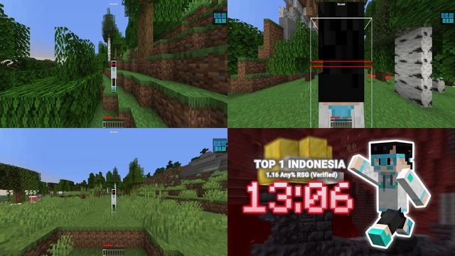 Hari ke-4: 5 JAM Speedrun Minecraft Random Seed 1.16.1 смотреть онлайн