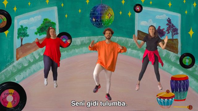 Bam Bam Tam - ZUMBA / DANS ŞARKISI / Eğlenceli Çocuk Şarkıları / Hareketli Çocuk Şarkıları