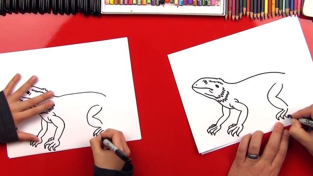 How To Draw A Bearded Dragon смотреть онлайн