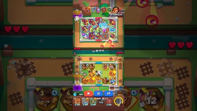 What A Game!!!! Max Bruiser vs 100 Stack Cultist Awesome Damage!!!!!!Rush Royale #rushroyale смотреть онлайн