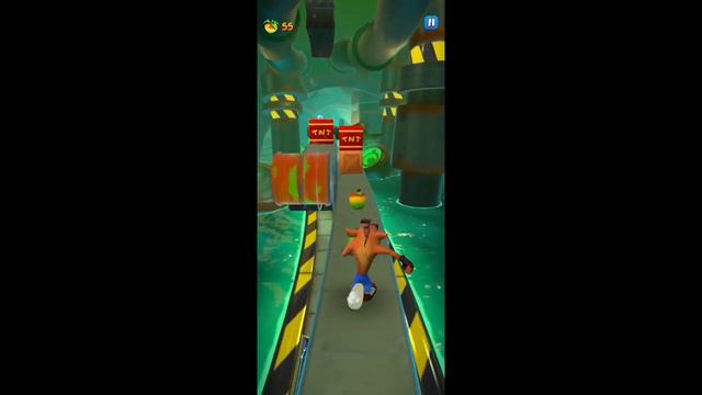 Прохождение игры Crash Bandicoot:Со всех ног (Android,IOS) Часть 127 (забег-испытание) смотреть онлайн