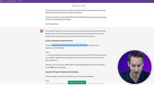 ? ChatGPT Prompt 'GENIO' GRATIS [Creador de Anuncios Facebook] смотреть онлайн