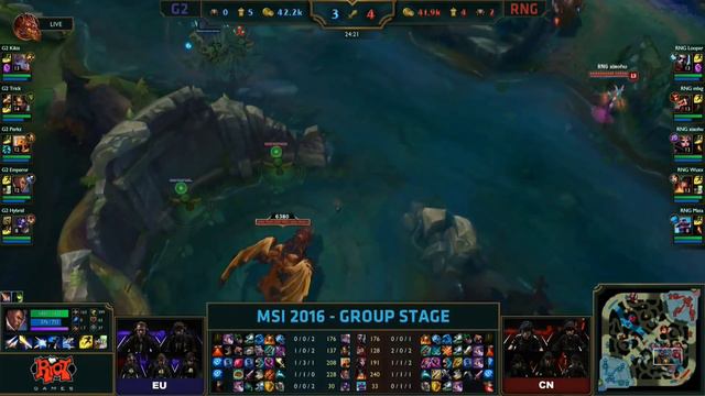 G2 vs RNG - День 3 смотреть онлайн