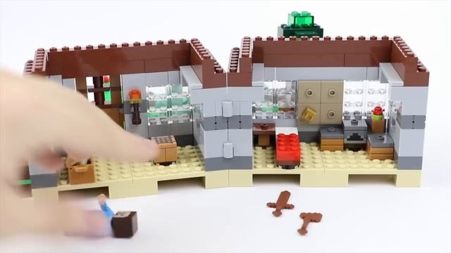 LEGO Minecraft - The First Night (Timelapse & Review) Set 21115 смотреть онлайн