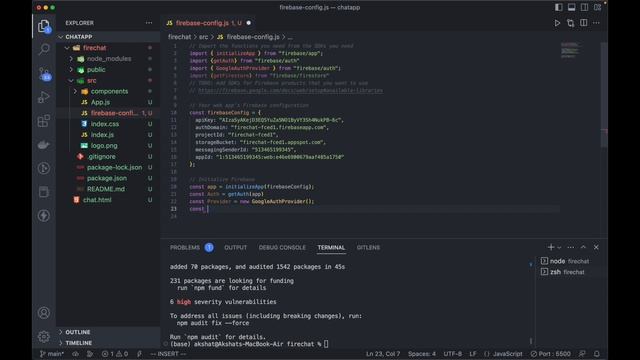 Build a Realtime Chat App with React and Firebase: Step-by-Step Tutorial with Source Code смотреть онлайн