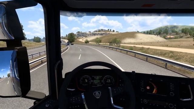 ETS 2 Iberia DLC - Aircraft Tires Transport from Bilbao to Madrid Part 2 смотреть онлайн