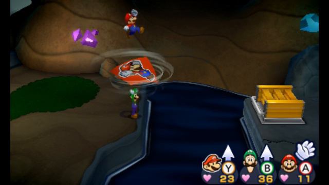 Mario & Luigi: Paper Jam Part 14 - Escaping Twinsy Tropics Dungeon (2/2)