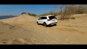 2019 Mitsubishi Outlander 2.0 CVT пытаемся перегреть вариатор в глубоком песке