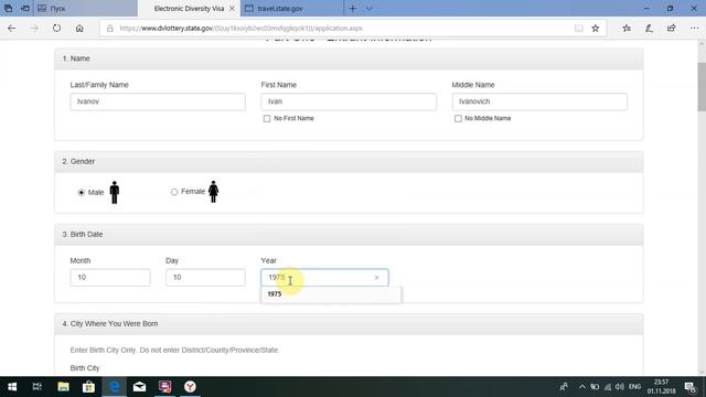 Как заполнить анкету на гринкарту США?(Часть 2)-Пошаговая инструкция. смотреть онлайн