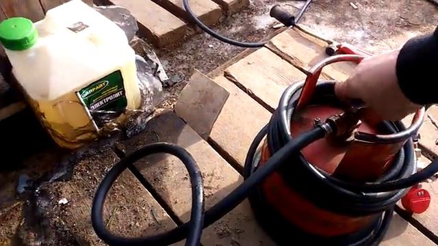 Как заправить маленький газовый баллон своими руками. смотреть онлайн