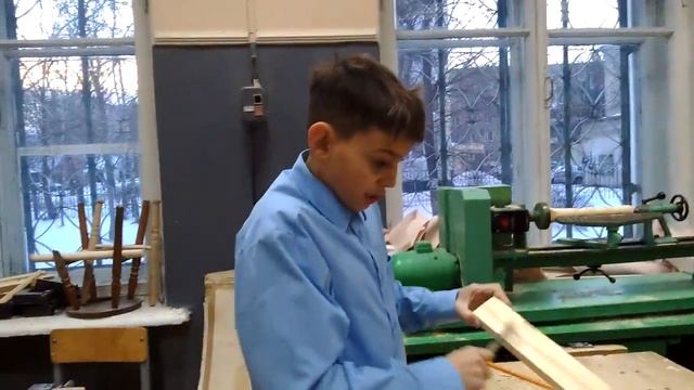 Делаю деревянный нож на уроке труда смотреть онлайн
