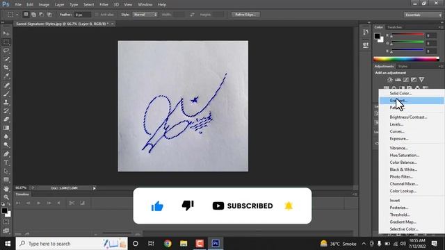Transparent Signature in Photoshop | Photoshop Tutorial | Signature background remover | Aazz Ahmad смотреть онлайн