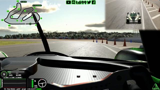 iRacing Track Guide Ledenon | Ligier JS P320 LMP3 | W11 S4 2023 смотреть онлайн