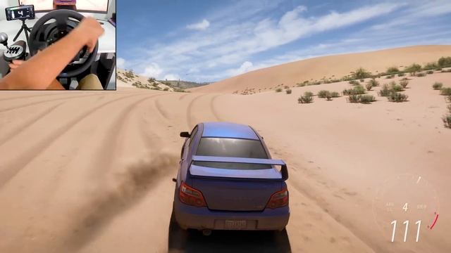2004 Subaru WRX STI | Forza Horizon 5 | Thrustmaster T300RS gameplay смотреть онлайн