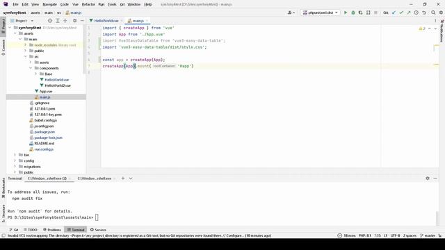 Пример установки библиотеки vue3 easy data table смотреть онлайн