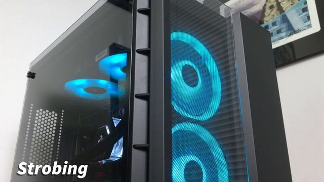Corsair Crystal Series 280X RGB - Lighting Node Pro controller modes смотреть онлайн
