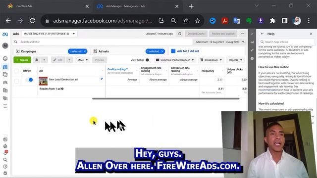 Fresh Metric Alert: Quality Rank for Facebook Ads ?☄️ смотреть онлайн