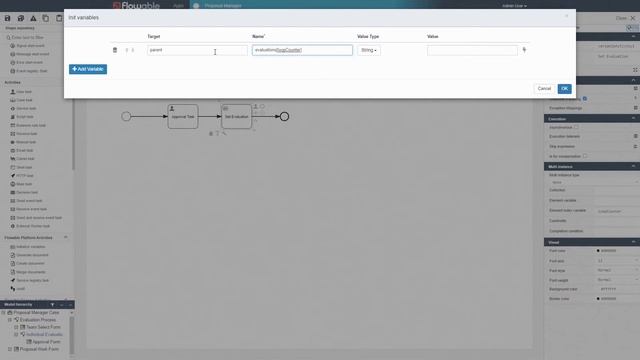 Flowable Tutorial 9 | PMA: Initialize Variables Tasks Part 2 смотреть онлайн