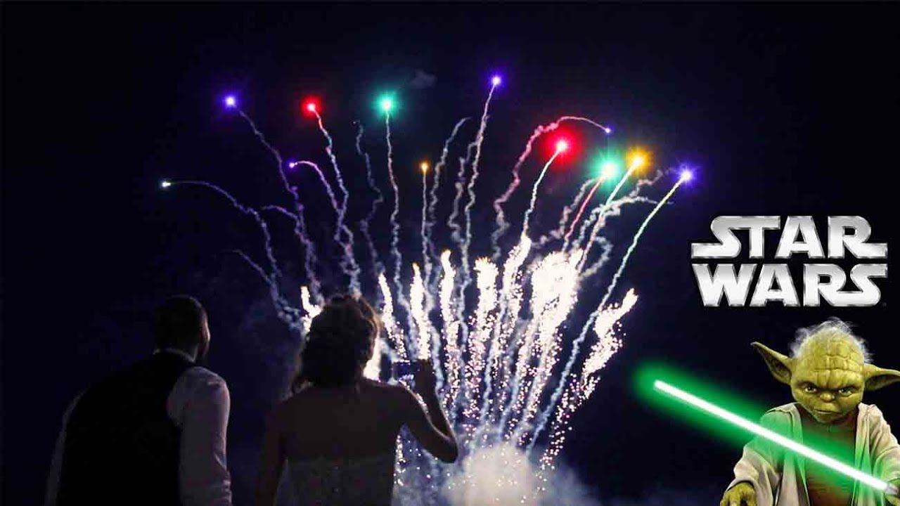 Фейерверк "Звездные войны" заказать музыкальный салют от Огни в Городе смотреть онлайн