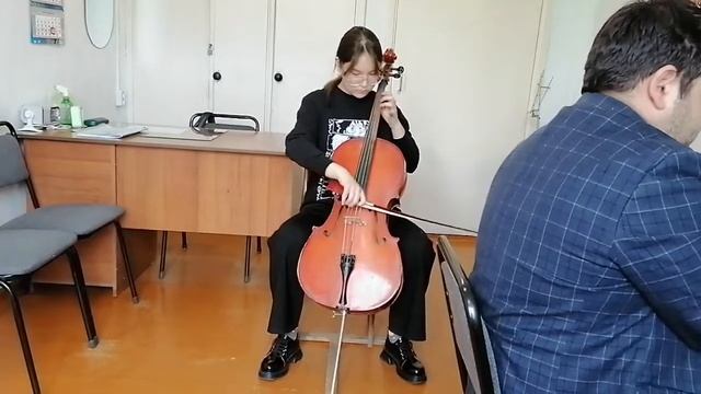 Адылова Амина, 14 лет А.Дворжак - Мелодия смотреть онлайн