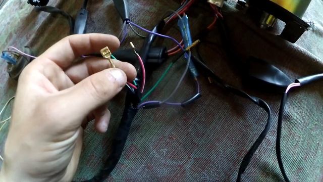 Как Подключить китайскую проводку иж Планета Иж Юпитер. Часть-2  (ЭТО ПРОСТО)