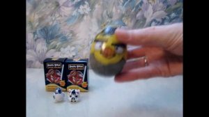 Chocolate eggs Angry Birds Star Wars Kinder surprise eggs unboxing opening