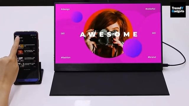 Top 5 Best Portable Gaming Monitors | 15.6" Gaming Monitor Display Screen смотреть онлайн