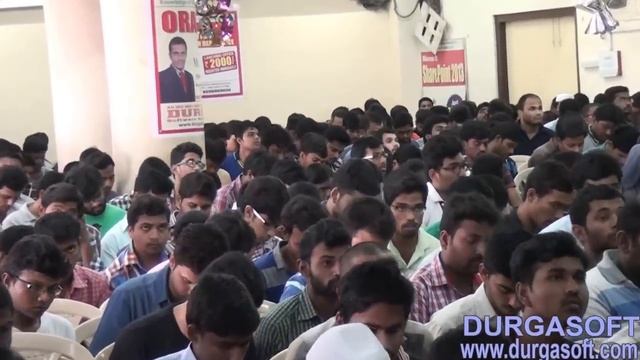 Nagoor Babu Sir Regular Class Room Session at DURGASOFT смотреть онлайн