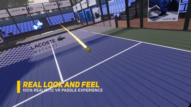 Lacoste VR Padle Tour - Tennis Game смотреть онлайн