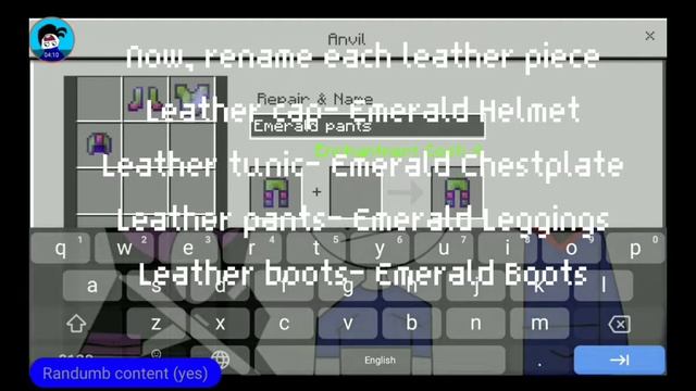 How to make Emerald armor with no addons and command blocks смотреть онлайн