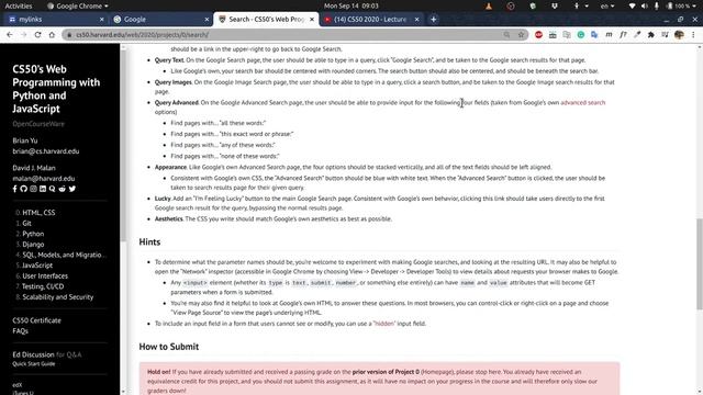 Search - Project0 - CS50's Web Programming with Python and JavaScript смотреть онлайн