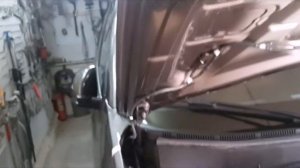 Mitsubishi  Outlander  XL 2011 Dismantling  hood - Mitsubishi  Outlander   как снять обивку капота