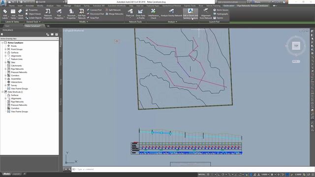 Autodesk AutoCAD Civil 3D Storm and Sanitary Analysis смотреть онлайн
