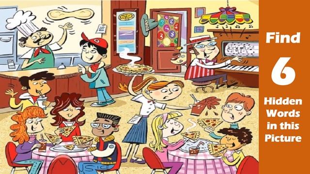 Find the hidden Words, Picture puzzles with answers смотреть онлайн
