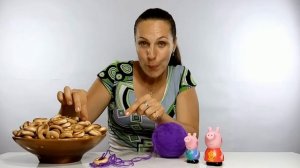 Бусы из бубликов! Ароматные бублики! В гостях у Иры flavorful bagels. Beads of bagels