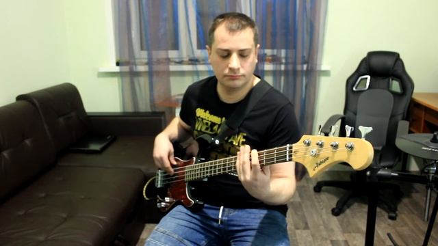Ashtone AB-11 bass guitar Rocco Prestia style etude смотреть онлайн