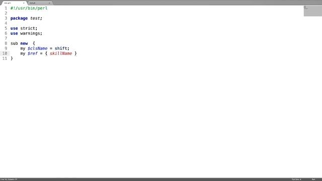 Perl - Creating Objects in Oop смотреть онлайн