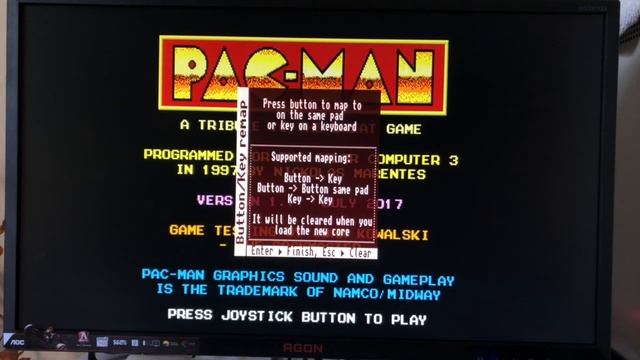 MiSTer (FPGA): Remapping Keyboard keys to Joystick смотреть онлайн