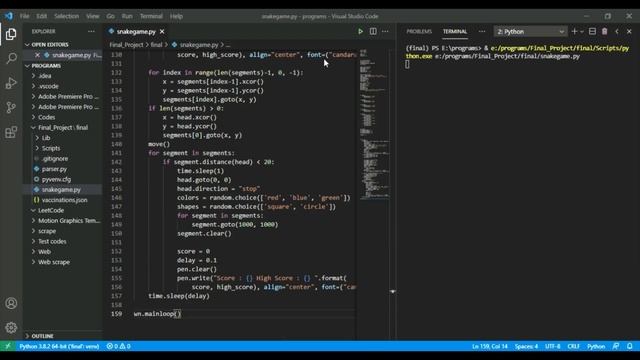 Snake Game in Python || Code in Place 2021 смотреть онлайн