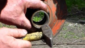 Мотоблок Зубр НТ -  105  Ремонт.  Замена шестигранной втулки и сальников редуктора