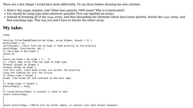 Code Review: Filtering by value X from array Y with a fallback (2 Solutions!!) смотреть онлайн