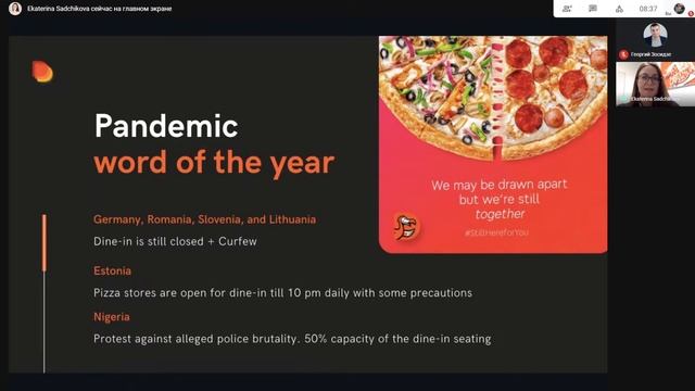 Dodo International Master Franchising: results of 2020. Ekaterina Sadchikova. December 14, 2020 смотреть онлайн