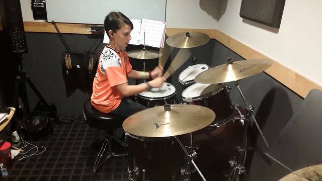 Jacob Aiden Drummer performs Slip Knot's Dead Memories смотреть онлайн