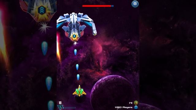 Galaxy attack alien shooter World boss. Shadow cobra. смотреть онлайн