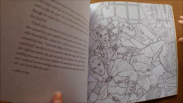 Throne Of Glass Colouring Book By Sarah J Maas Flipthrough